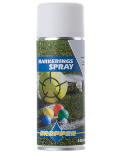 Droppen Markeringsspray 400 ml - hvid