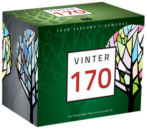 Four Seasons Vinter batteri med 480 skud