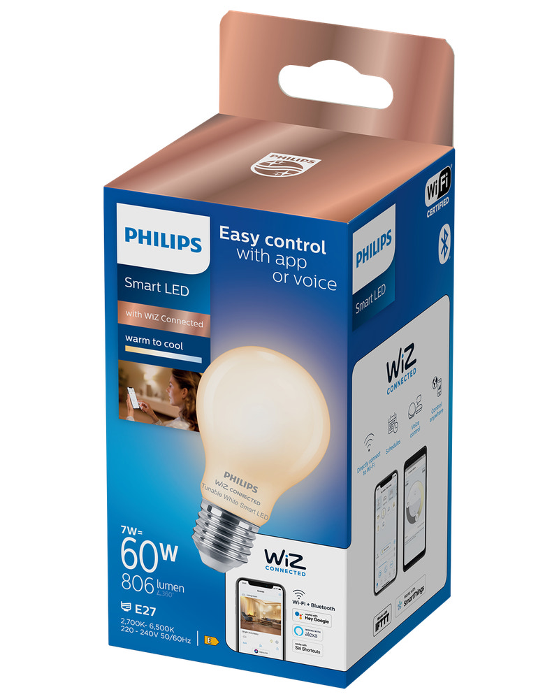 Philips smart 7w e27 wtc