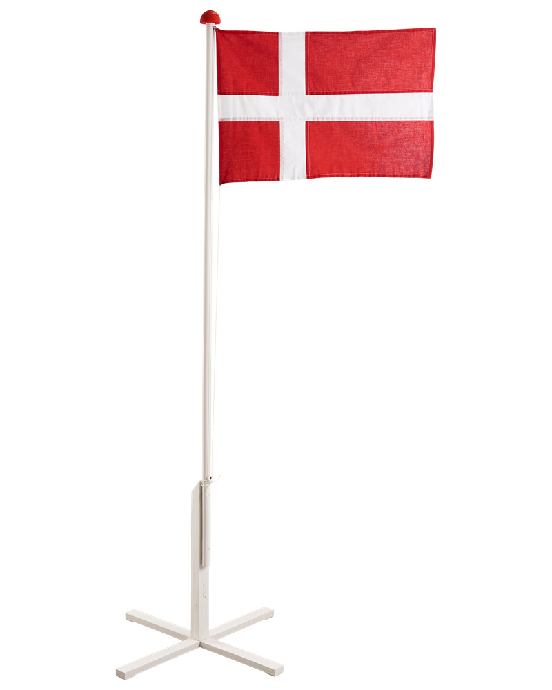 Flagstang med hejs og line - 180 cm