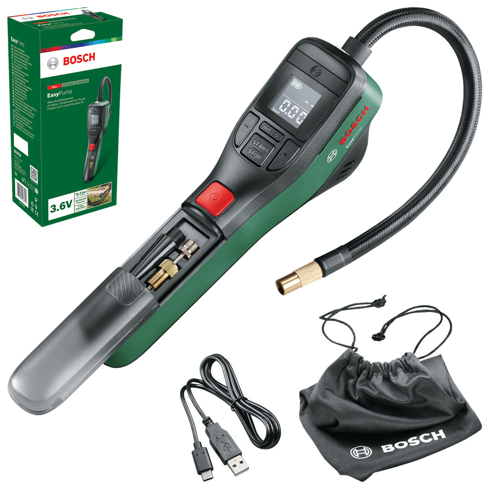 Bosch sladdlös-luftpump 3,6V