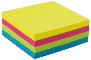 Sticky notes multi 75 x 75 mm