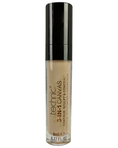 technic Canvas Concealer 3-i-1 - ass. farver