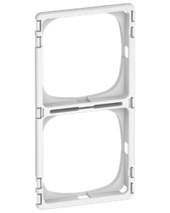 LK FUGA Teknisk monteringsram Slim 2 x 1 modul