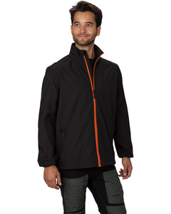 Softshell jakke sort