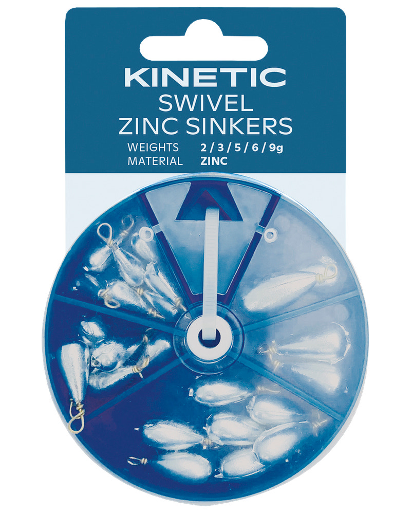 KINETIC SWIVEL SÄNKEN ZINK