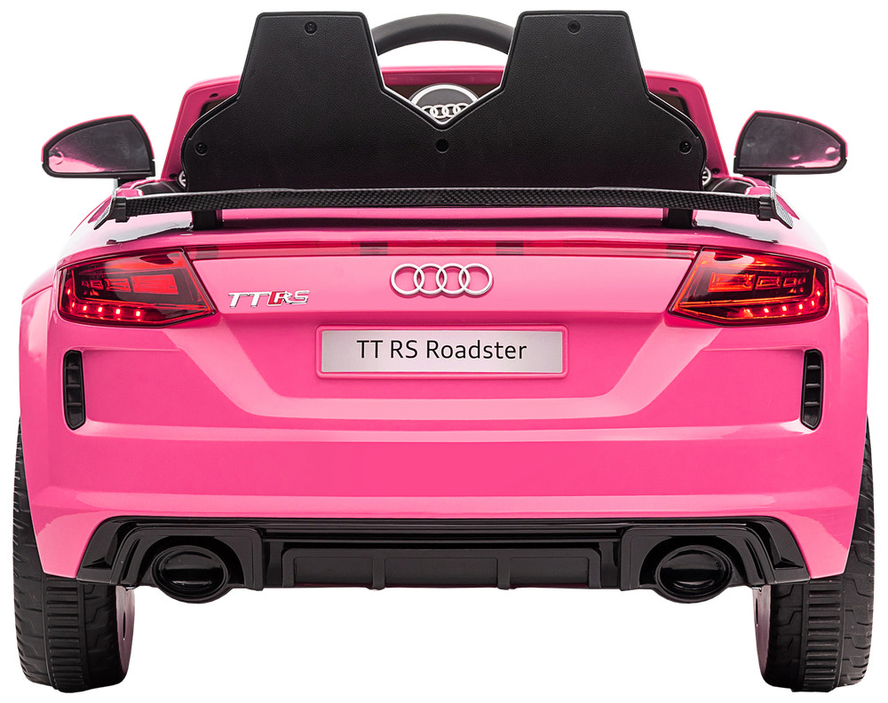 Audi Elbil TT RS Roadster 12V - pink 