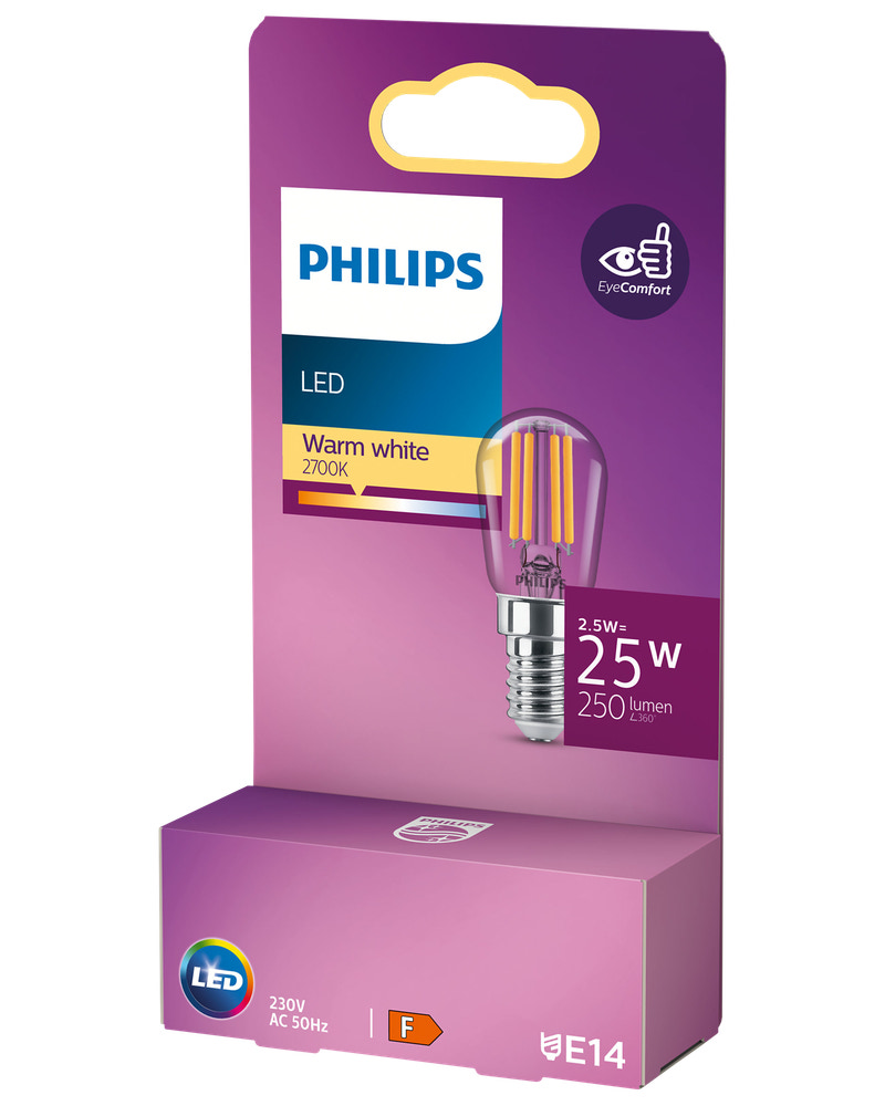 PHILIPS LED 2,5W E14 T25S