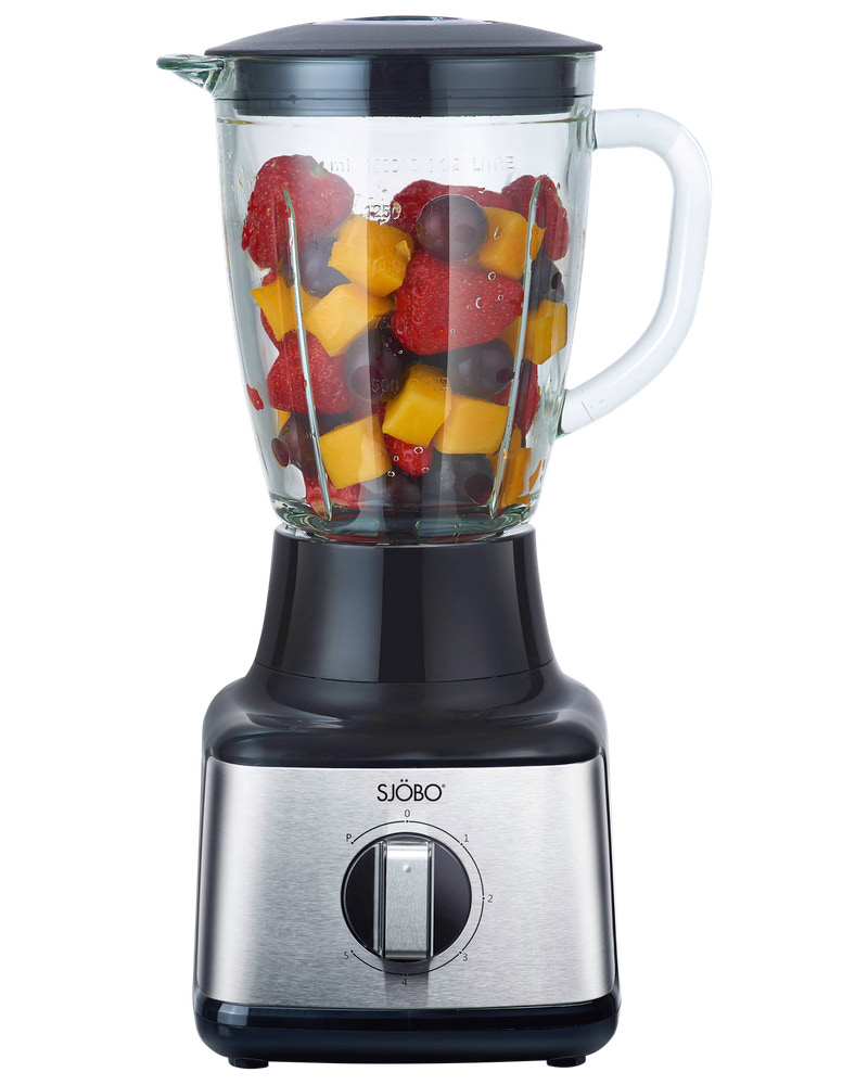 SJÖBO Blender med glaskande 500 W - 1,5 L