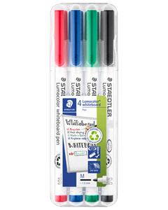 Staedtler Whiteboardpen 4-pak - 1 mm 